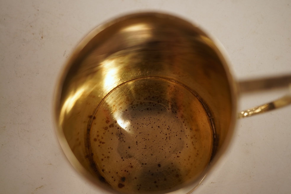 A William IV reeded silver christening mug, William Knight II, London, 1834, height 81mm, 4.7oz.